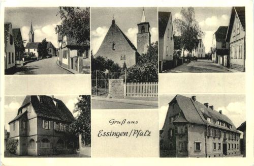 Gruss aus Essingen Pfalz