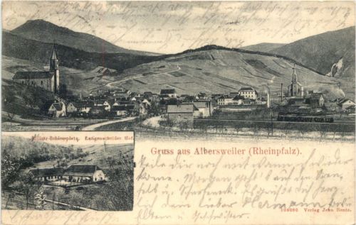 Gruss aus Albersweiler Rheinpfalz