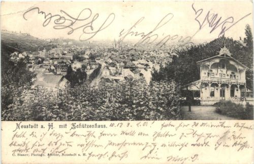 Neustadt a. Haardt mit Schützenhaus
