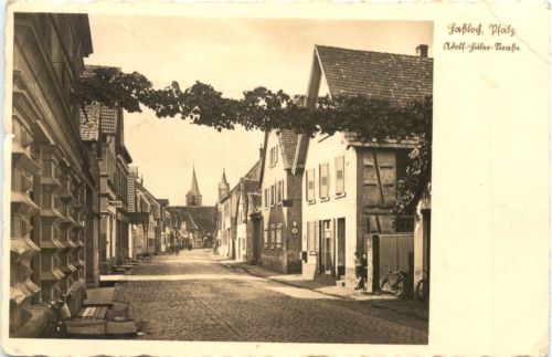 Hassloch Pflaz - Adolf Hitler Strasse