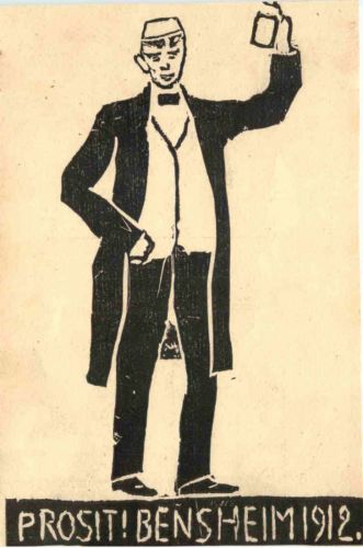 Prosit Bensheim 1912 - Studentika
