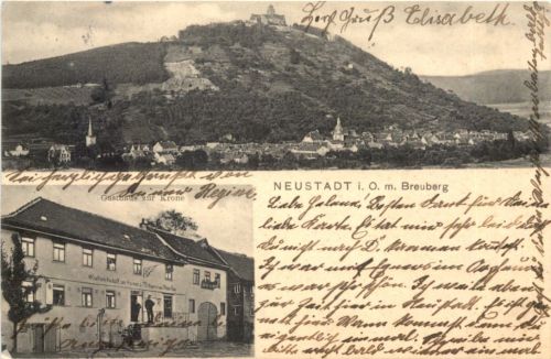 Neustadt im Odenwald - Gasthaus zur Krone - Breuberg