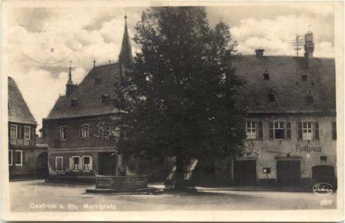 Oestrich am Rhein - Marktplatz