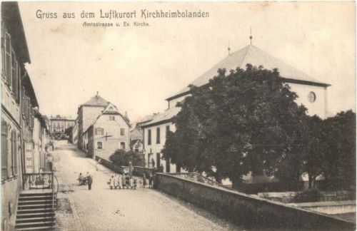 Gruss aus Kirchheimbolanden - Amtsstrasse