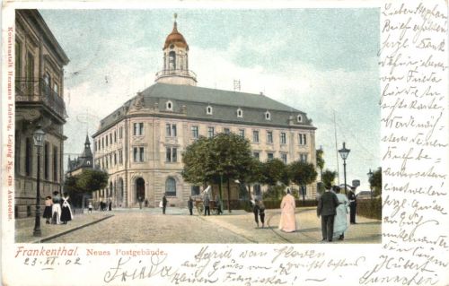 Frankenthal - Neues Postgebäude