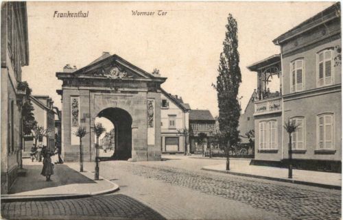 Frankenthal Pfalz - Wormser Tor
