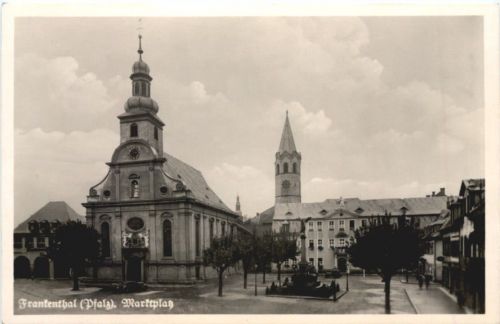 Frankenthal Pfalz - Marktplatz