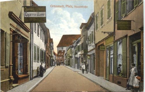 Grünstadt Pfalz - Hauptstrasse