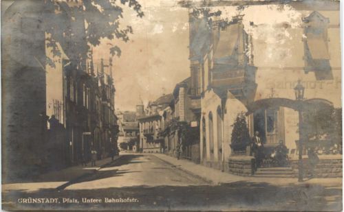 Grünstadt Pfalz - Untere Bahnhofstrasse