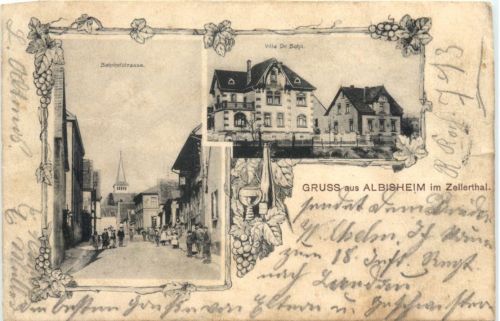 Gruss aus Albisheim im Zellerthal