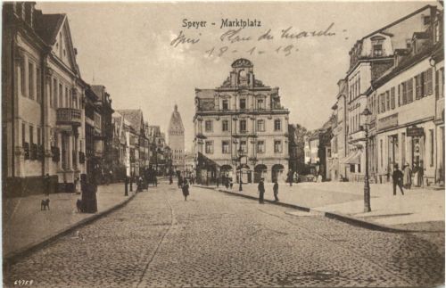 Speyer am Rhein - Marktplatz