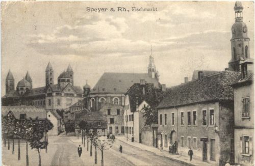 Speyer am Rhein - fischmarkt