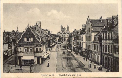 Speyer am Rhein - Hauptstrasse