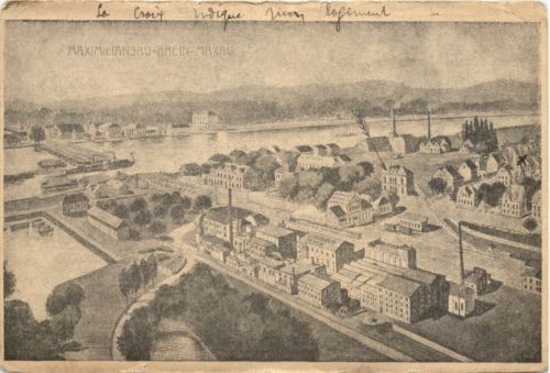 Maximilansau Rhein Maxau