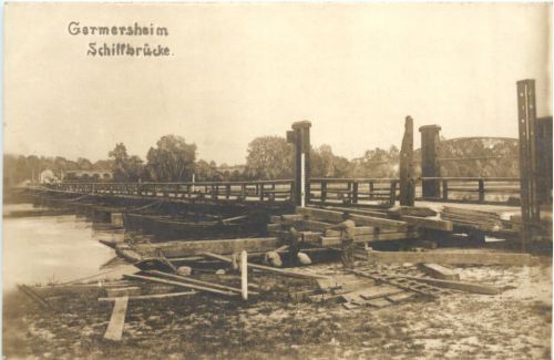 Germersheim - Schiffbrücke