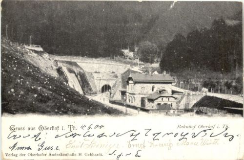 Gruss aus Oberhof - Bahnhof