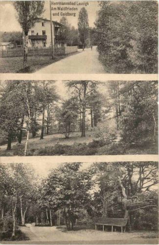 Hermannsbad Lausigk - Am Waldfrieden und Geldberg