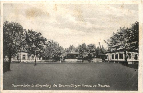 Sommerheim in Klingenberg des Gemeinnützigen Vereins zu Dresden