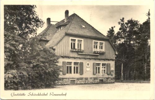 GAststätte Schänkhübel Rossendorf - Dresden