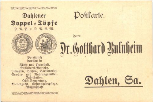 Dahlen - Dahlener Doppel Töpfe