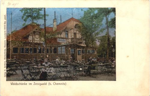 Chemnitz - Waldschänke im Zeisigwald - Lunakarte