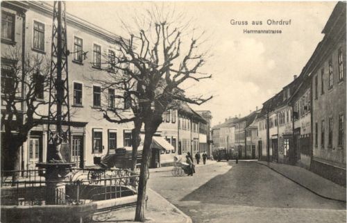 Gruss asu Ohrdruf - Hermannstrasse