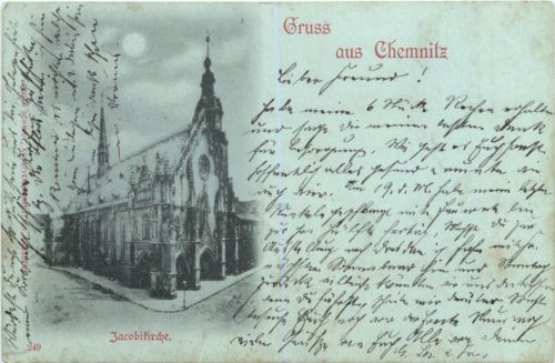 Gruss aus Chemnitz - Jacobikirche
