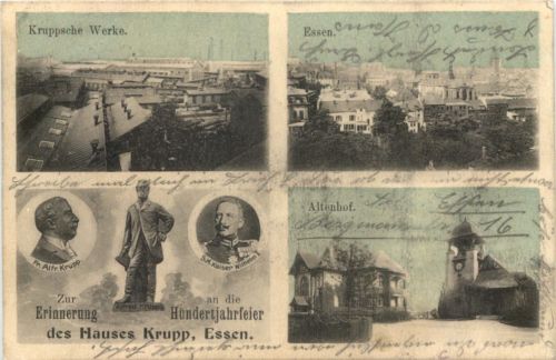 Essen - Hundertjahrfeier des Hauses Krupp