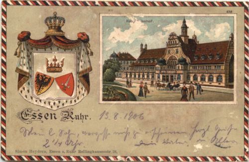 Essen Ruhr - Litho