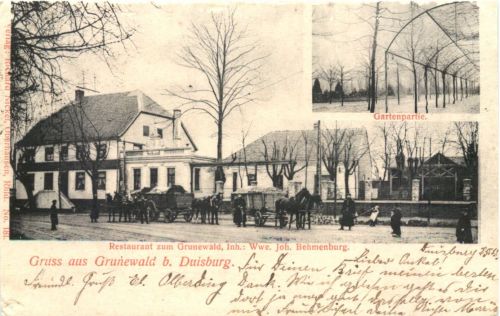 Gruss aus Grunewald bei Duisburg