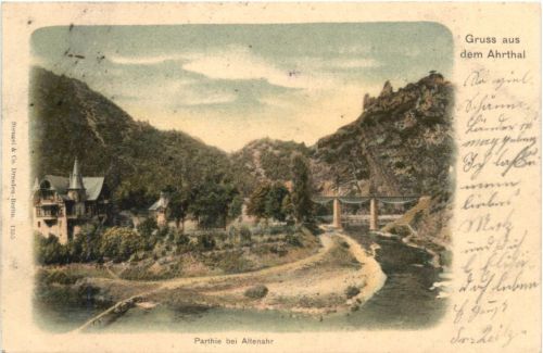 Gruss aus dem Ahrtal bei Altenahr