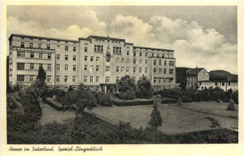 Hemer im Sauerland - Spezial Lungenklinik