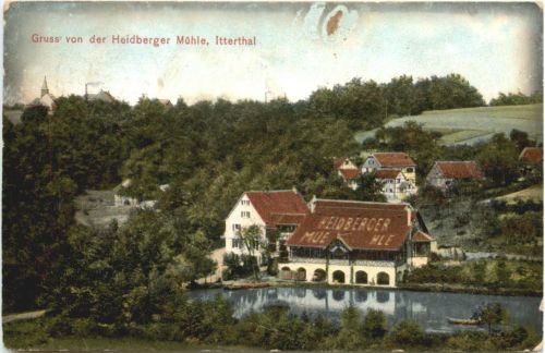 Itterthal - Gruss von der Heidberger Mühle - Haan