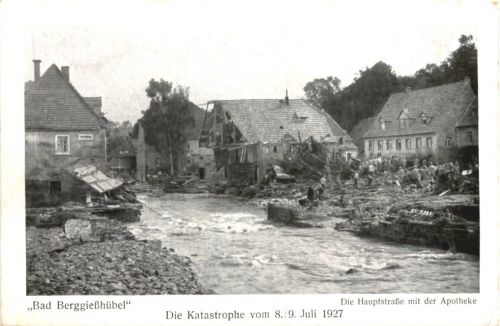 Bad Berggießhübel - Katastrophe 1927