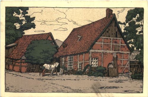 Lüneburger Heide - Alte Schmiede in Fallingbostel