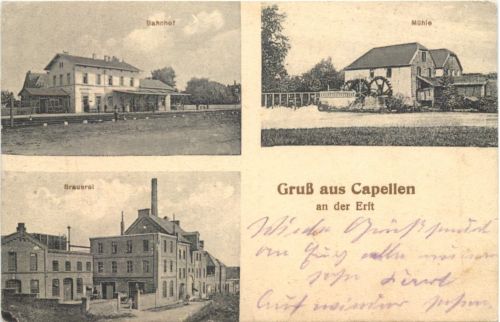 Gruss aus Capellen an der Erft - Brauerei