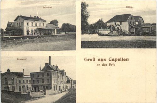 Gruss aus Capellen an der Erft - Brauerei