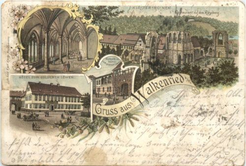 Gruss aus Walkenried - Litho