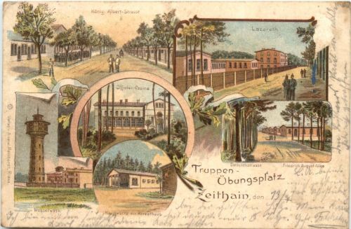 Truppen-Übungsplatz Zeithain - Litho