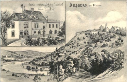 Dilsberg am Neckar - Hotel Schöne Aussicht