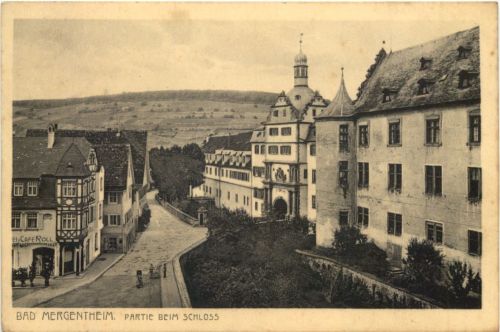 Bad Mergentheim - Partie beim Schloss
