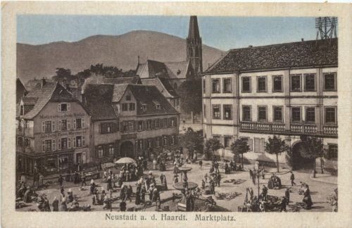 Neustadt a. d. Haardt - Marktplatz