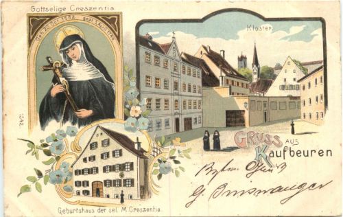 Gruss aus Kaufbeuren - Litho