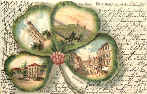 Göttingen - Kleeblatt Litho