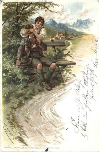 Künstler Ak E. Döcker