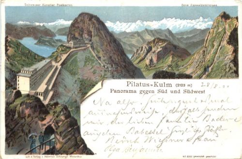 Pilatus Kulm - Litho