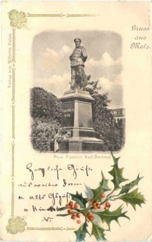 Gruss aus Metz - Litho