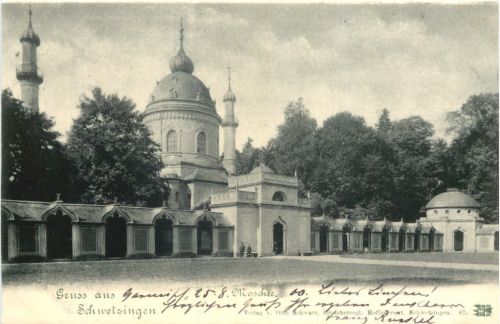 Gruss aus Schwetzingen - Moschee