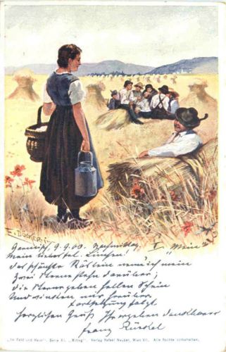 Künstler Ak E. Döcker