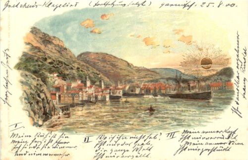 Sonnenschein Postkarte
